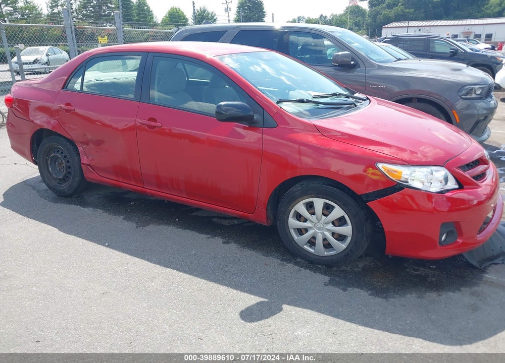 2011 TOYOTA COROLLA LE VIN: JTDBU4EE4B9155125