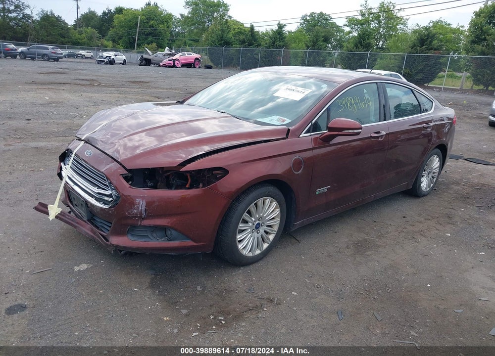 2016 FORD FUSION ENERGI SE LUXURY VIN: 3FA6P0PUXGR309571