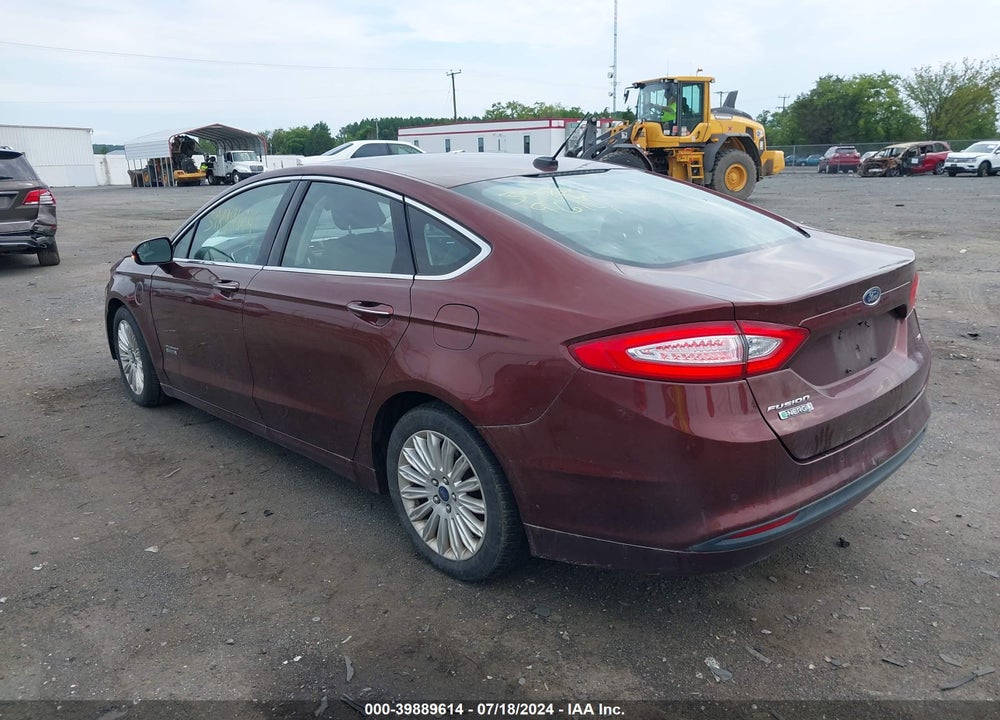 2016 FORD FUSION ENERGI SE LUXURY VIN: 3FA6P0PUXGR309571