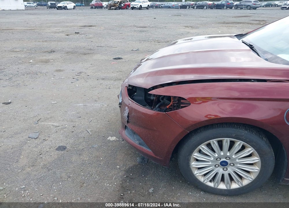 2016 FORD FUSION ENERGI SE LUXURY VIN: 3FA6P0PUXGR309571