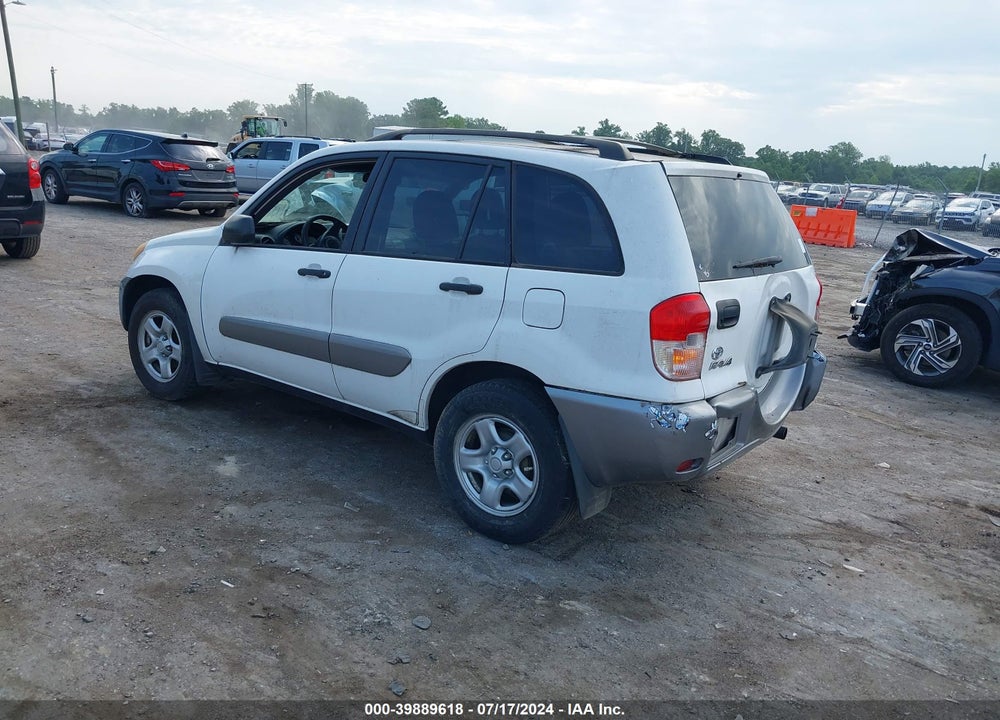 2003 TOYOTA RAV4 VIN: JTEHH20V930255779