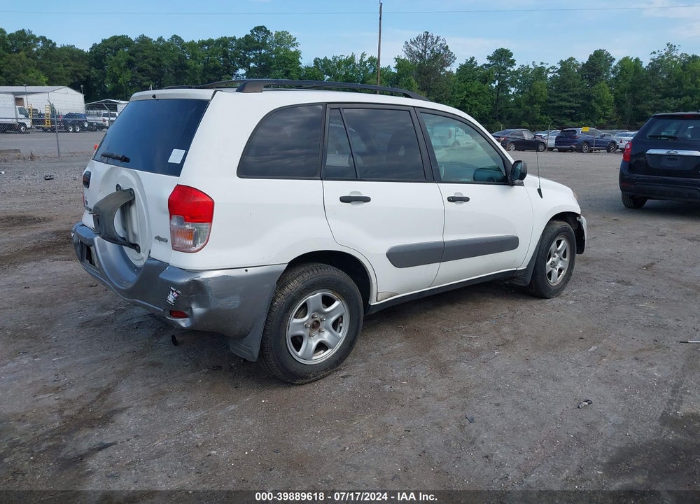2003 TOYOTA RAV4 VIN: JTEHH20V930255779