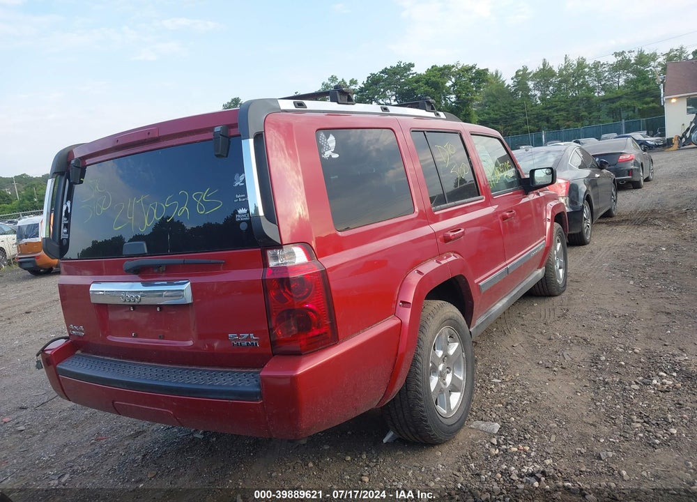 2006 JEEP COMMANDER LIMITED VIN: 1J8HG58216C105597