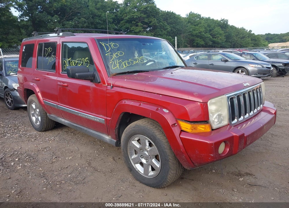 2006 JEEP COMMANDER LIMITED VIN: 1J8HG58216C105597