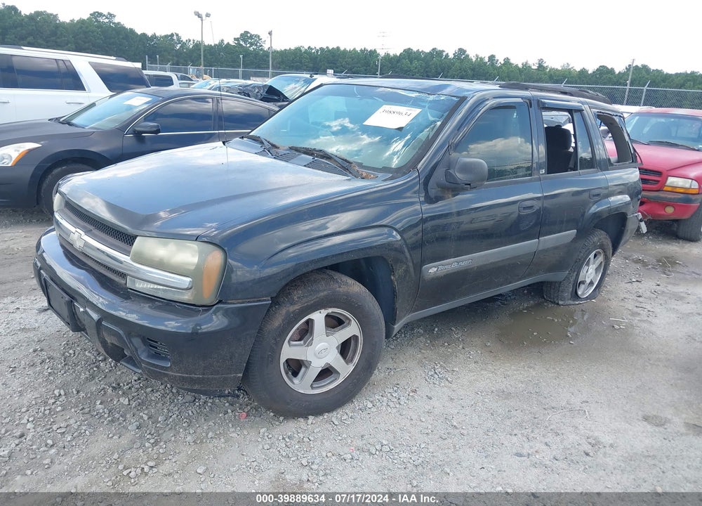 2004 CHEVROLET TRAILBLAZER LS VIN: 1GNDT13S742283560