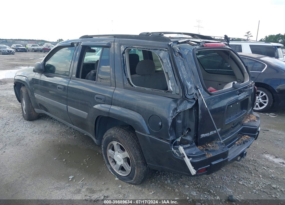 2004 CHEVROLET TRAILBLAZER LS VIN: 1GNDT13S742283560