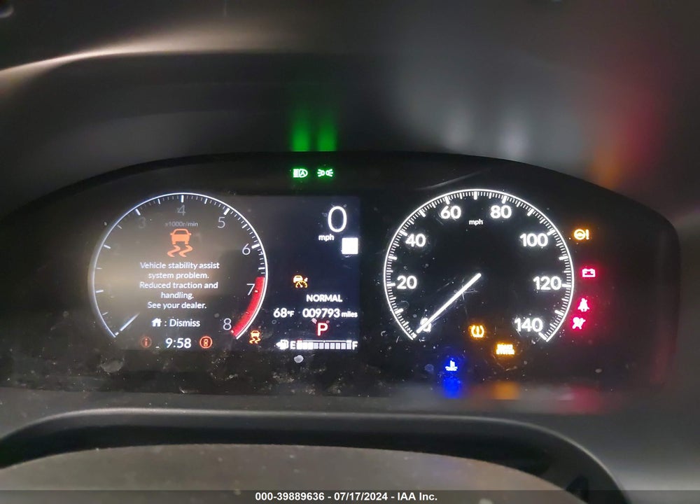 2024 HONDA HR-V AWD SPORT/AWD SPORT W/O BSI VIN: 3CZRZ2H53RM757391