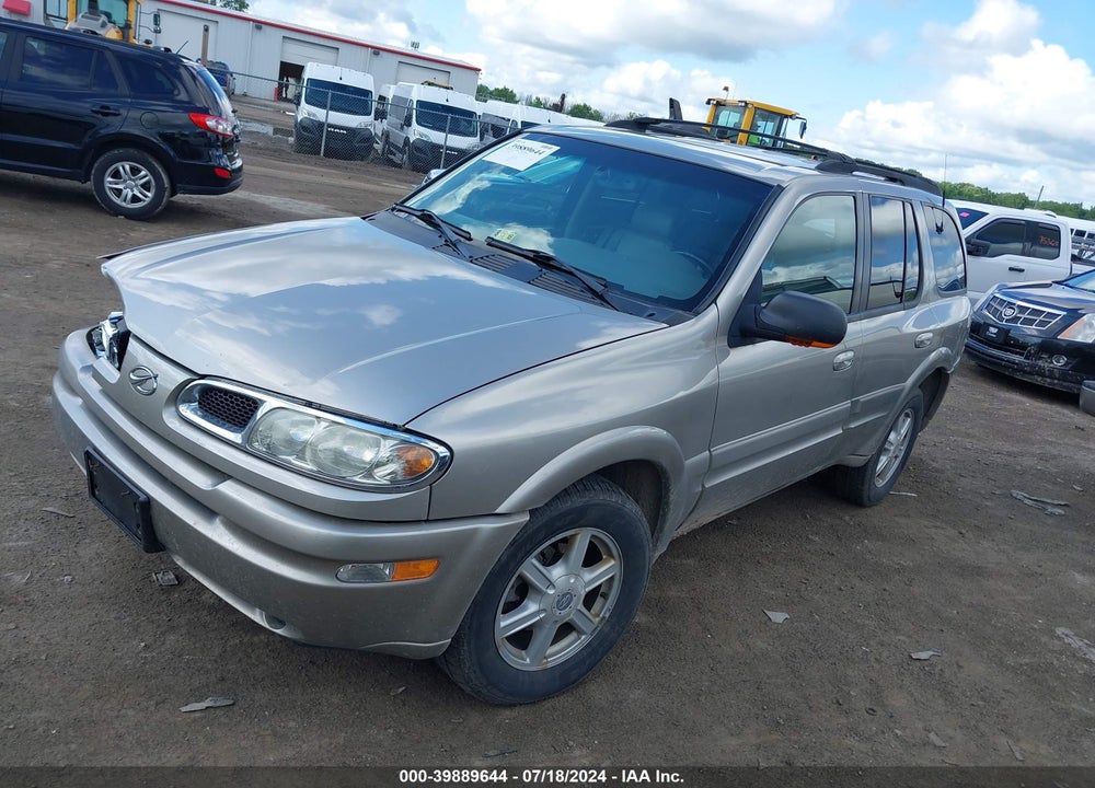 2002 OLDSMOBILE BRAVADA VIN: 1GHDT13S522108191