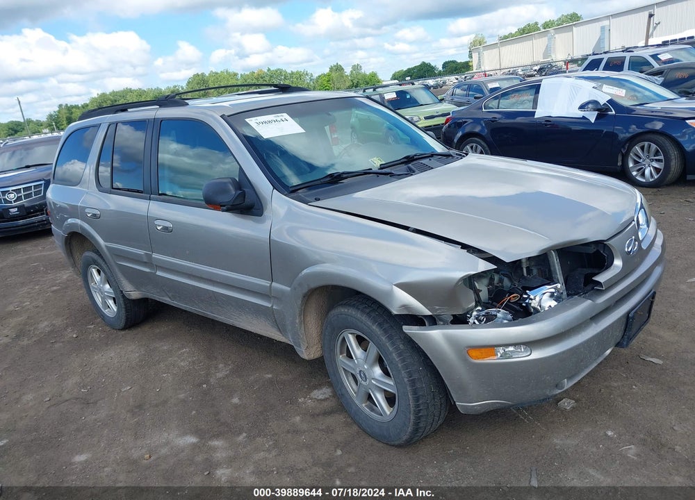 2002 OLDSMOBILE BRAVADA VIN: 1GHDT13S522108191