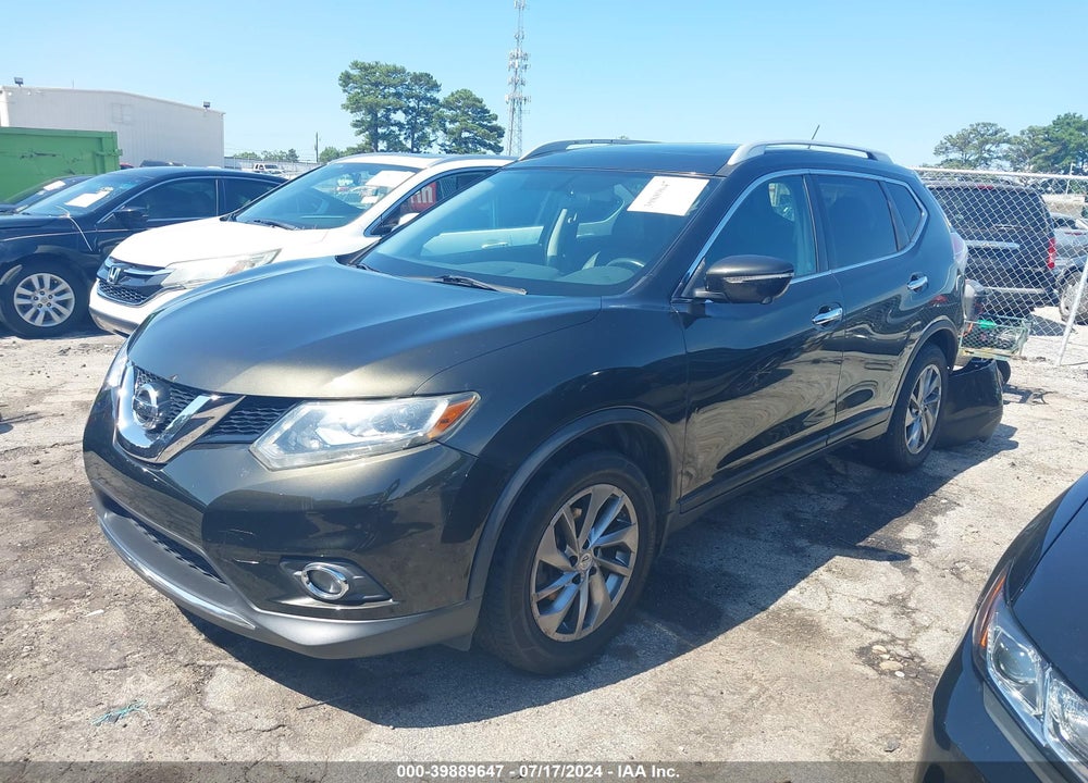 2014 NISSAN ROGUE SL VIN: 5N1AT2MV1EC845485