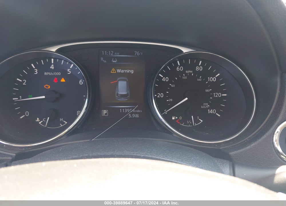 2014 NISSAN ROGUE SL VIN: 5N1AT2MV1EC845485