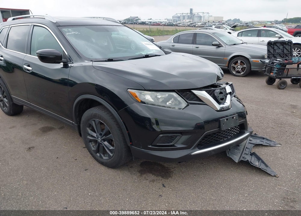 2016 NISSAN ROGUE SV VIN: 5N1AT2MV9GC760865