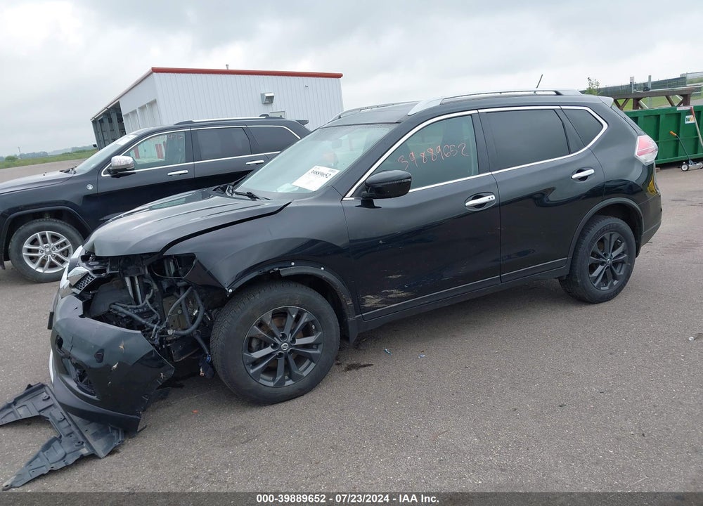 2016 NISSAN ROGUE SV VIN: 5N1AT2MV9GC760865