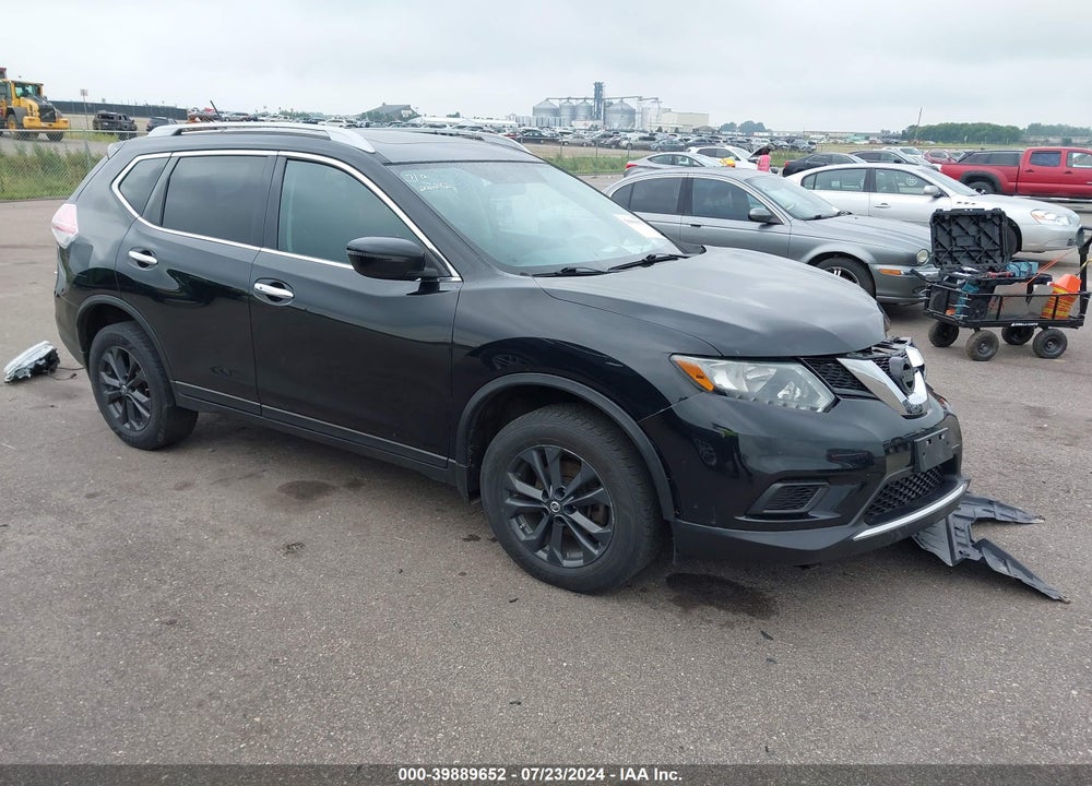 2016 NISSAN ROGUE SV VIN: 5N1AT2MV9GC760865