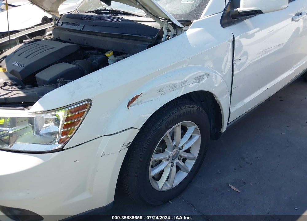 2015 DODGE JOURNEY SXT VIN: 3C4PDCBG5FT637251