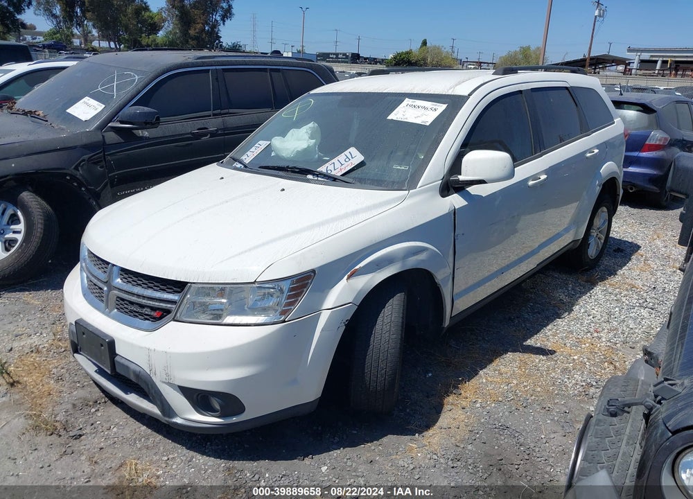 2015 DODGE JOURNEY SXT VIN: 3C4PDCBG5FT637251