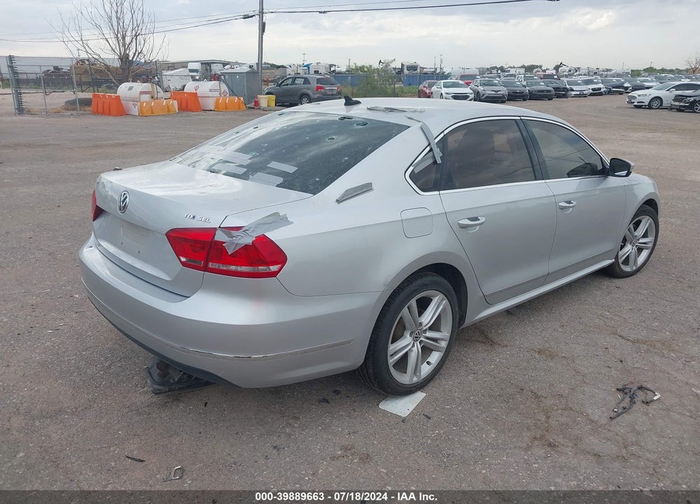 2015 VOLKSWAGEN PASSAT 2.0L TDI SEL PREMIUM VIN: 1VWCV7A39FC081438