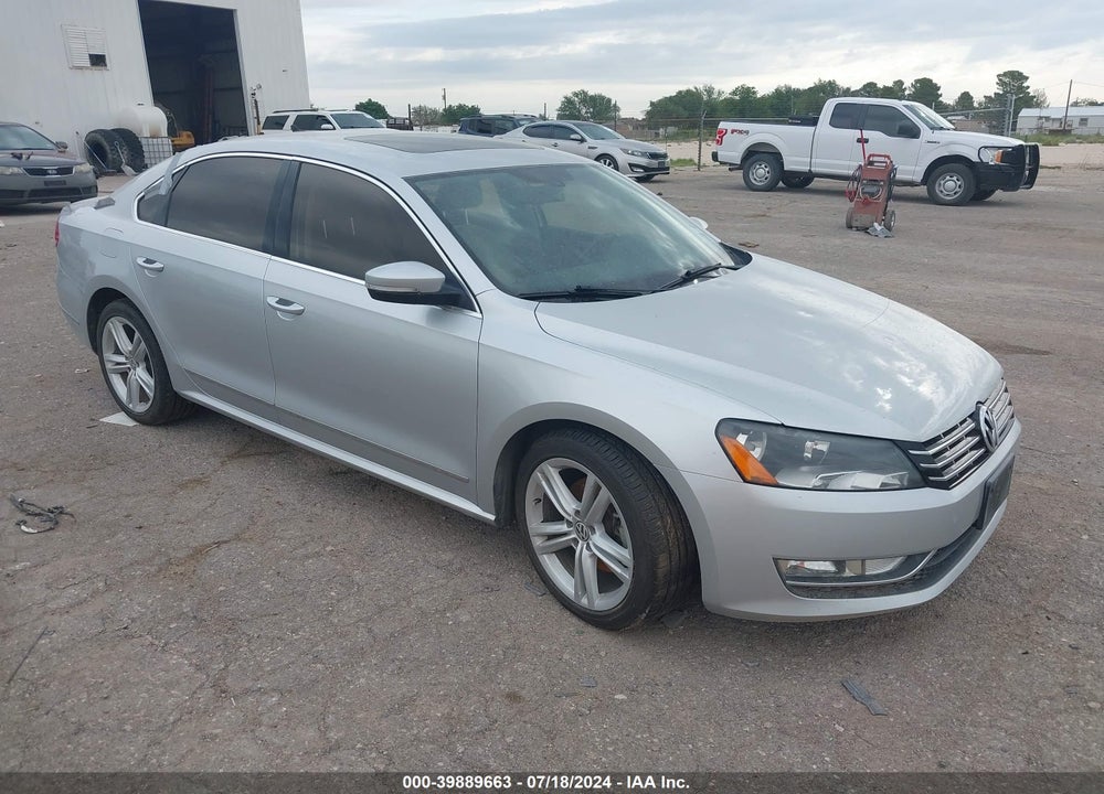 2015 VOLKSWAGEN PASSAT 2.0L TDI SEL PREMIUM VIN: 1VWCV7A39FC081438
