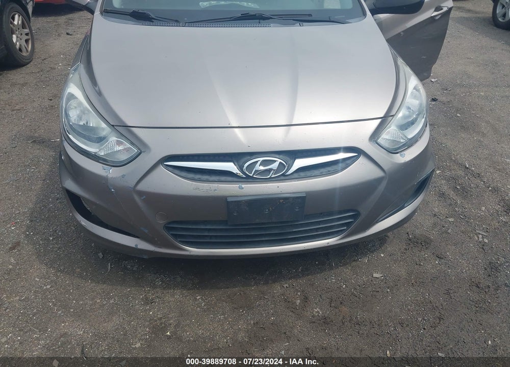 2012 HYUNDAI ACCENT GS VIN: KMHCT5AE5CU007854