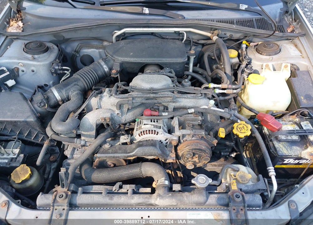 2005 SUBARU IMPREZA 2.5RS VIN: JF1GD67525H515250