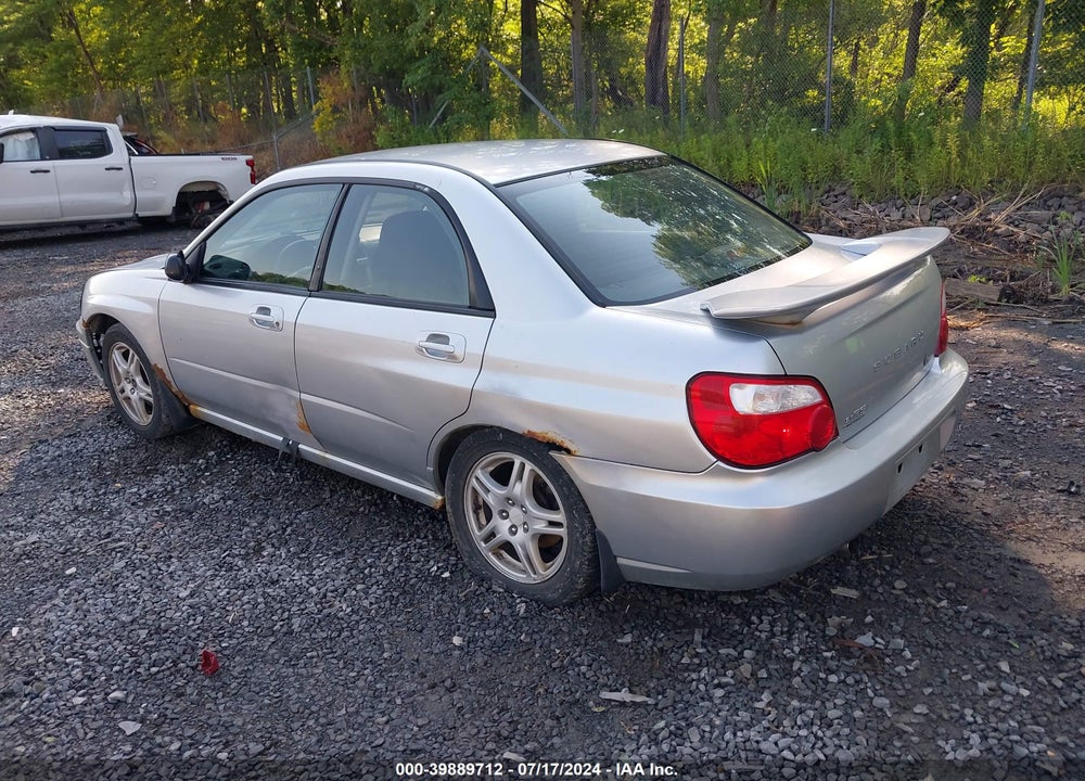 2005 SUBARU IMPREZA 2.5RS VIN: JF1GD67525H515250