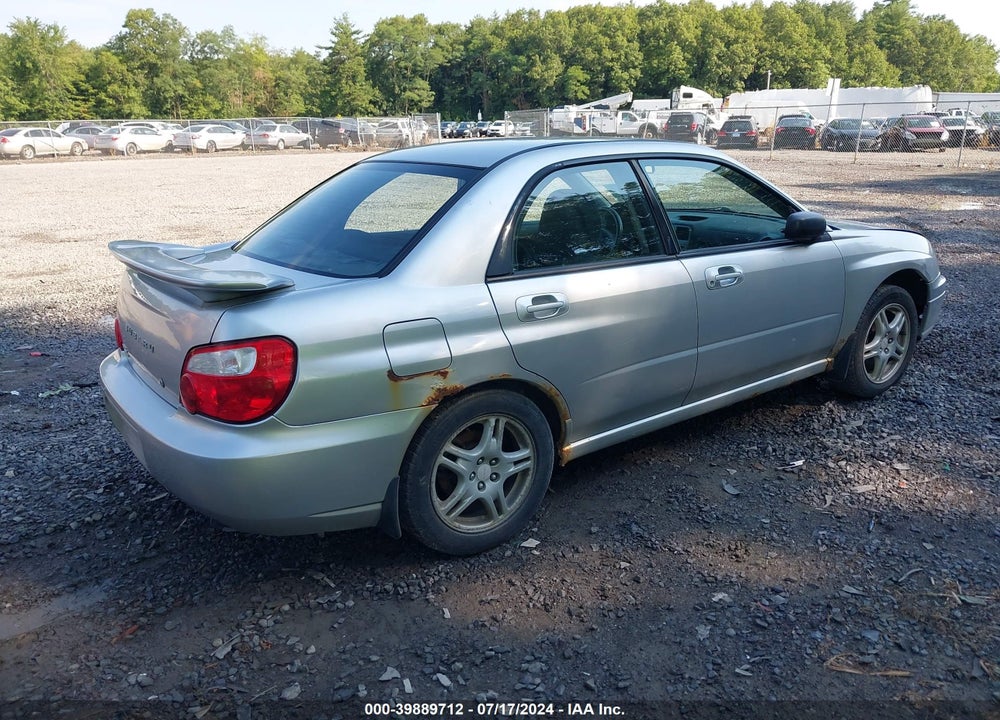 2005 SUBARU IMPREZA 2.5RS VIN: JF1GD67525H515250