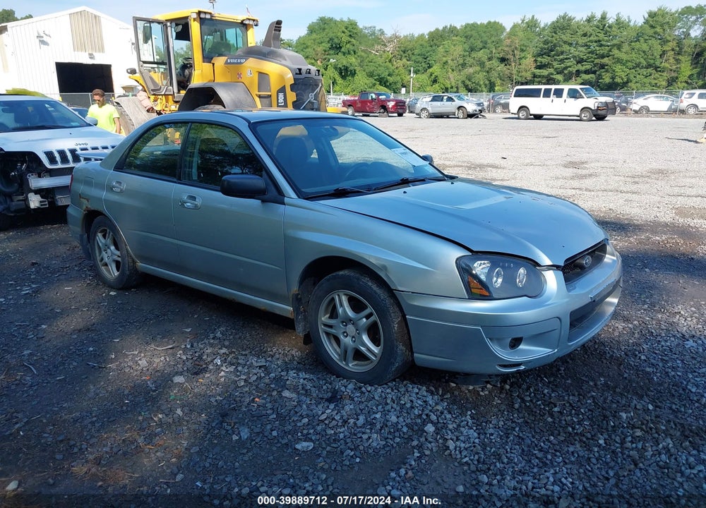 2005 SUBARU IMPREZA 2.5RS VIN: JF1GD67525H515250