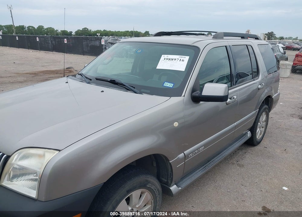 2008 MERCURY MOUNTAINEER VIN: 4M2EU37E58UJ00719