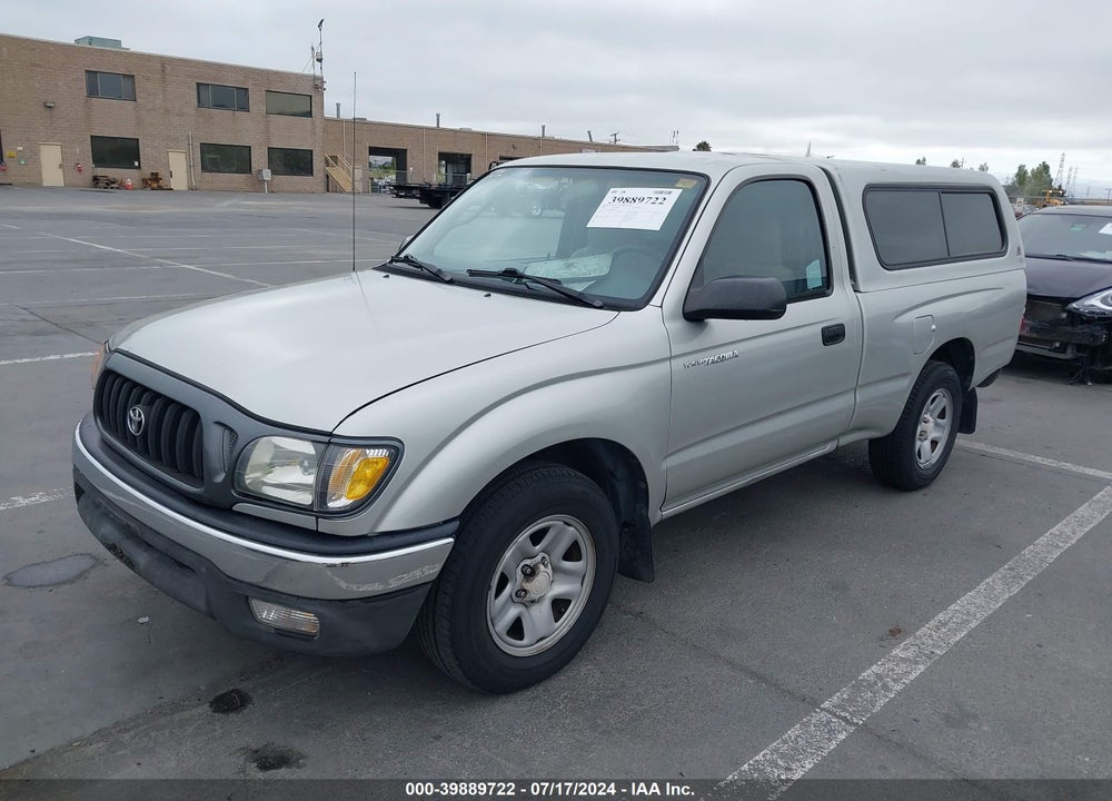 2002 TOYOTA TACOMA VIN: 5TENL42N82Z142094