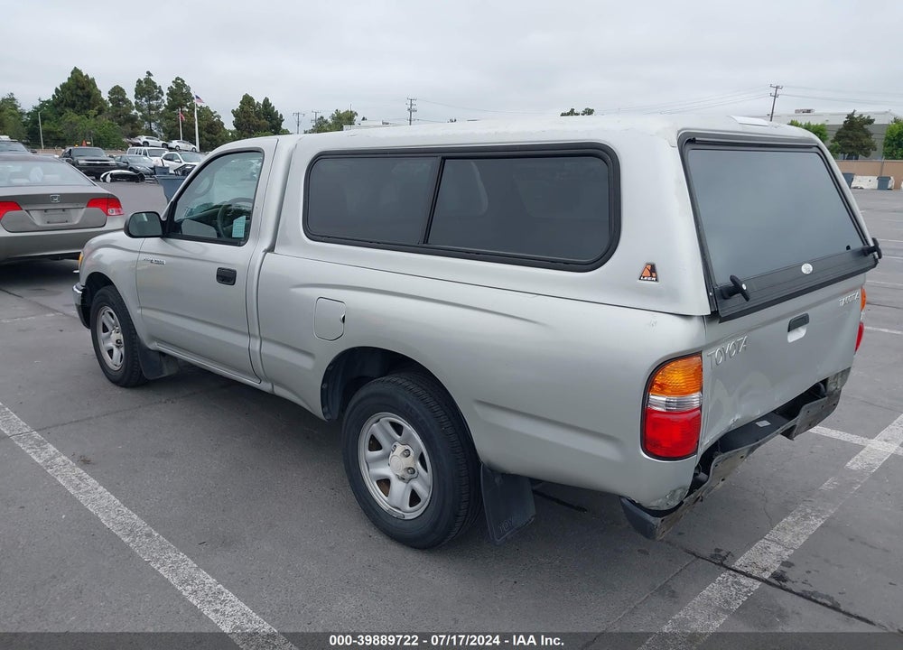 2002 TOYOTA TACOMA VIN: 5TENL42N82Z142094