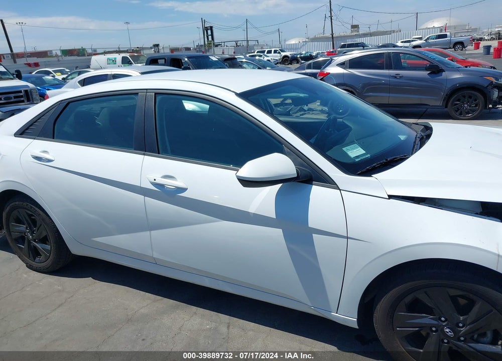 2021 HYUNDAI ELANTRA SEL VIN: 5NPLS4AG2MH030636