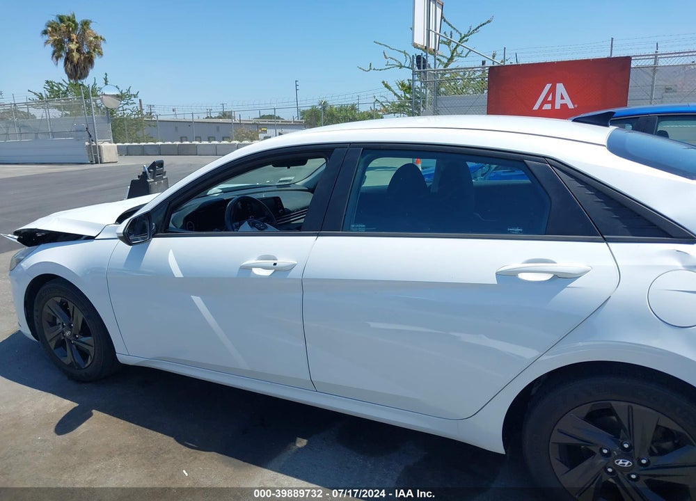 2021 HYUNDAI ELANTRA SEL VIN: 5NPLS4AG2MH030636
