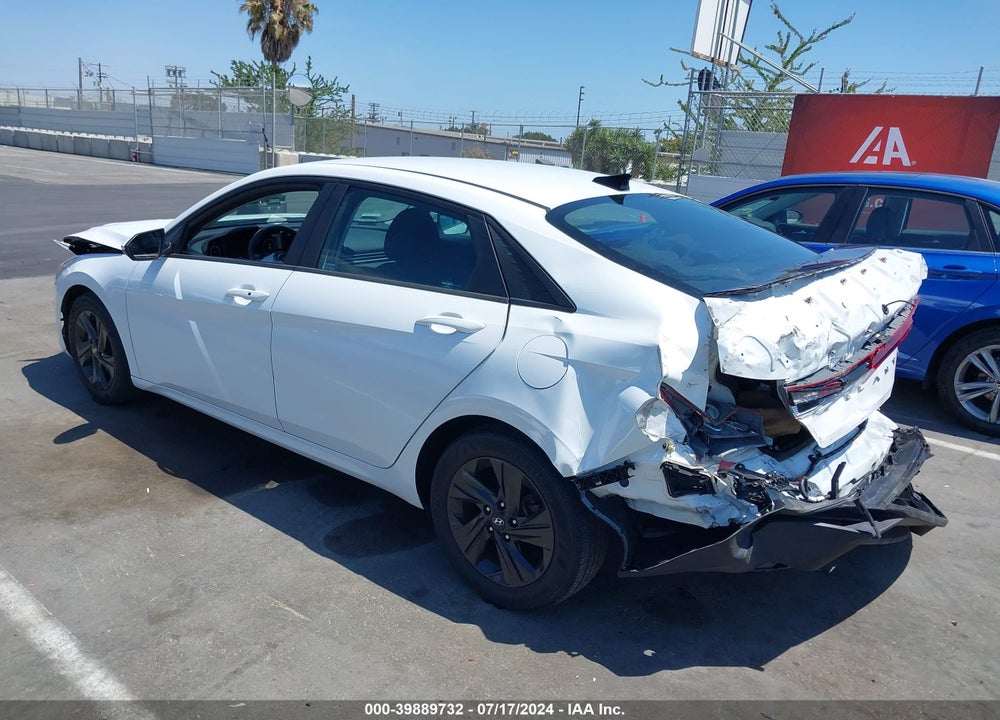 2021 HYUNDAI ELANTRA SEL VIN: 5NPLS4AG2MH030636