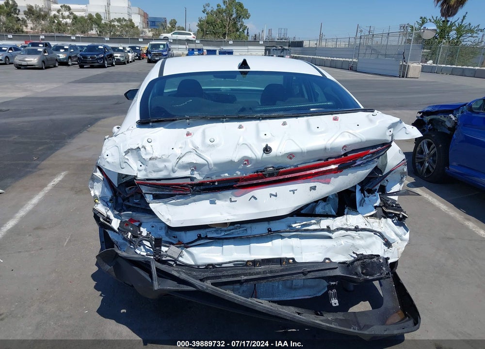 2021 HYUNDAI ELANTRA SEL VIN: 5NPLS4AG2MH030636
