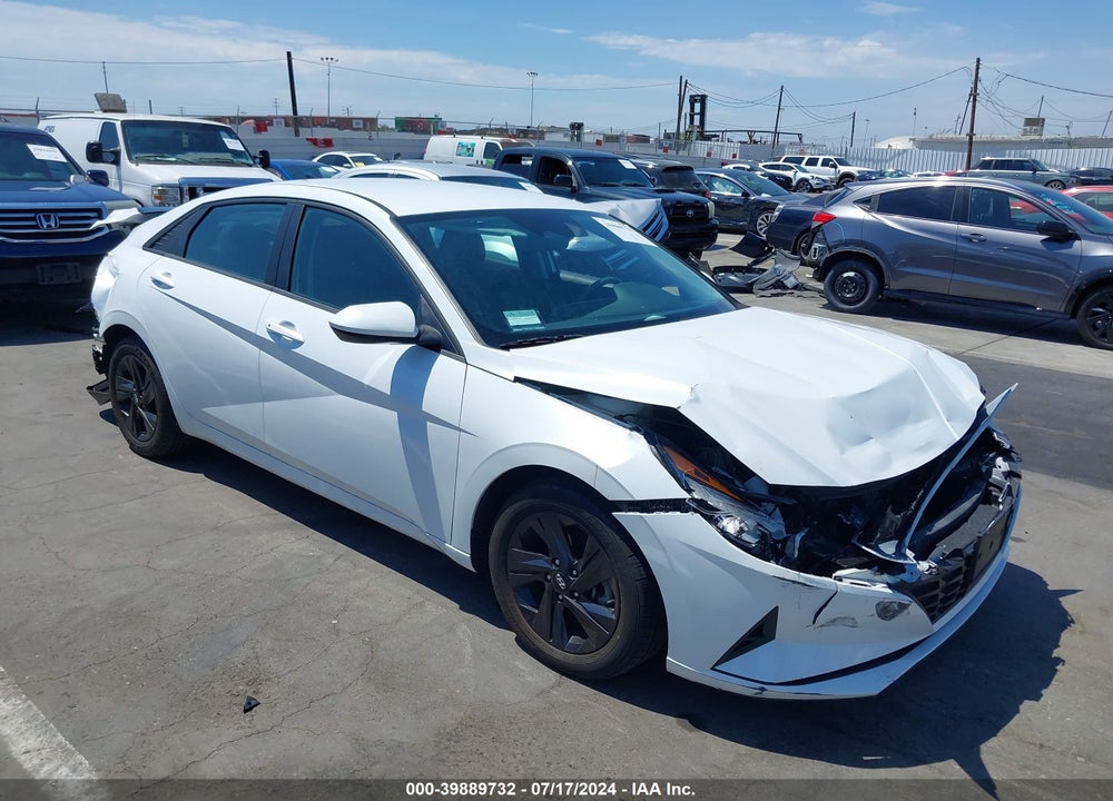 2021 HYUNDAI ELANTRA SEL VIN: 5NPLS4AG2MH030636