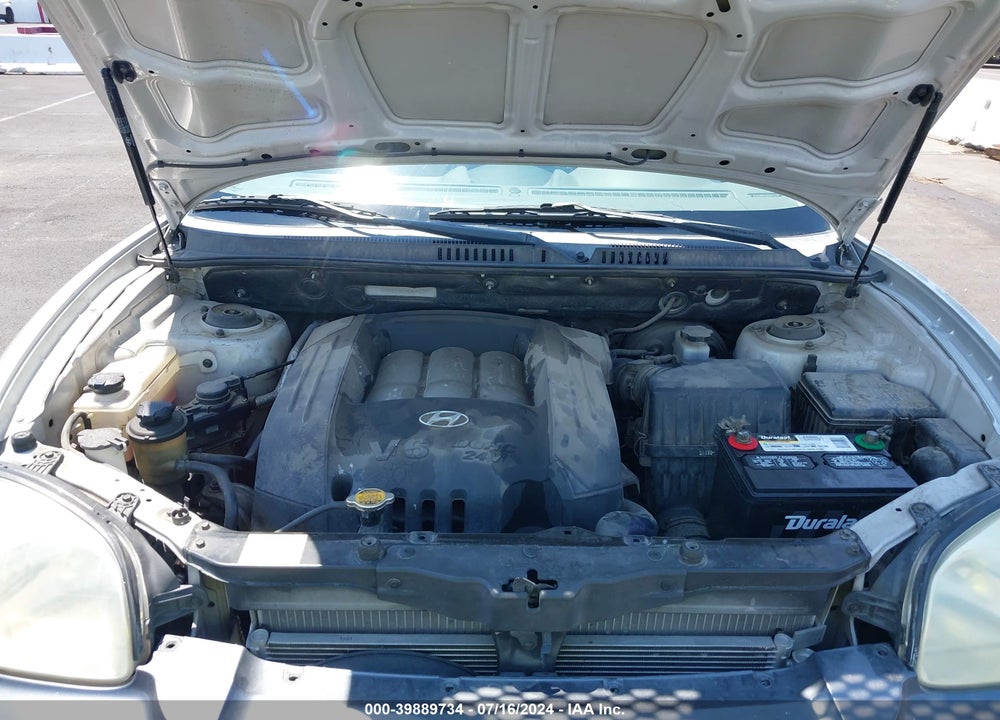 2004 HYUNDAI SANTA FE GLS VIN: KM8SC13D94U677157
