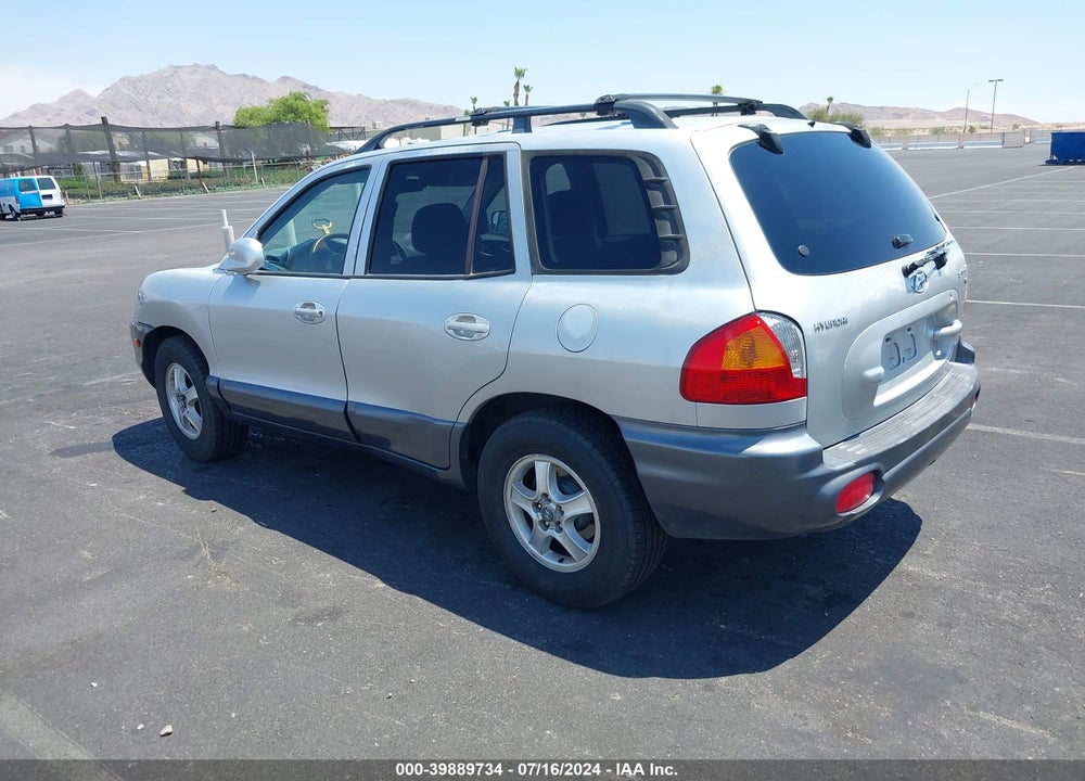 2004 HYUNDAI SANTA FE GLS VIN: KM8SC13D94U677157