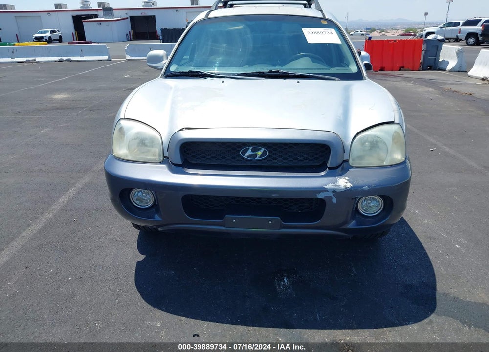 2004 HYUNDAI SANTA FE GLS VIN: KM8SC13D94U677157