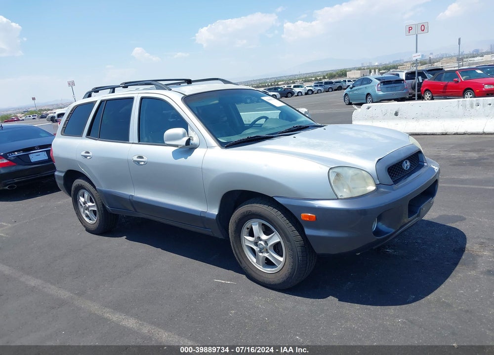 2004 HYUNDAI SANTA FE GLS VIN: KM8SC13D94U677157