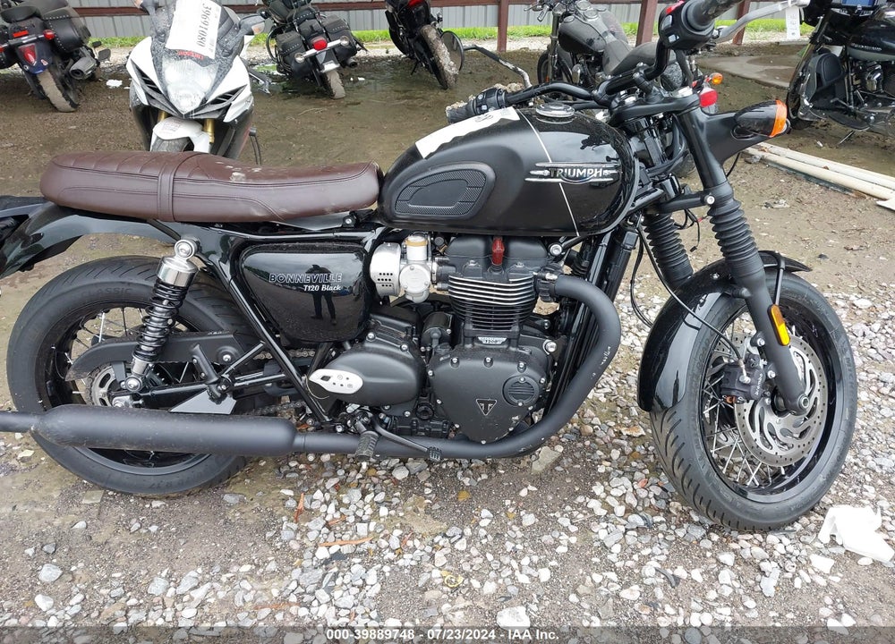 2023 TRIUMPH MOTORCYCLE BONNEVILLE T120/BLACK VIN: SMTD40HLXPTBL6055
