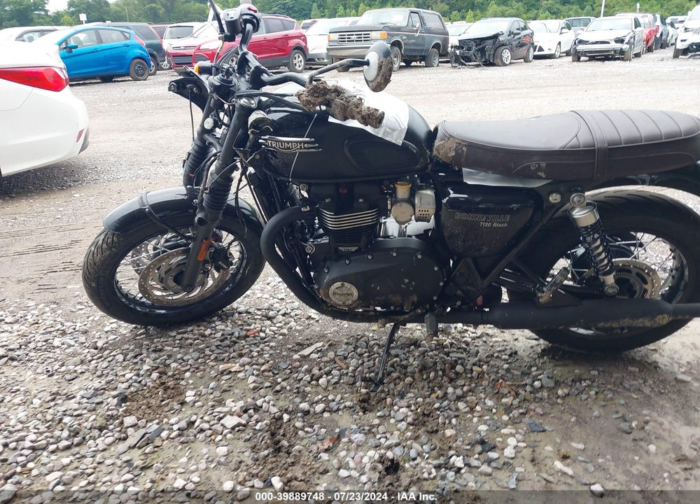 2023 TRIUMPH MOTORCYCLE BONNEVILLE T120/BLACK VIN: SMTD40HLXPTBL6055