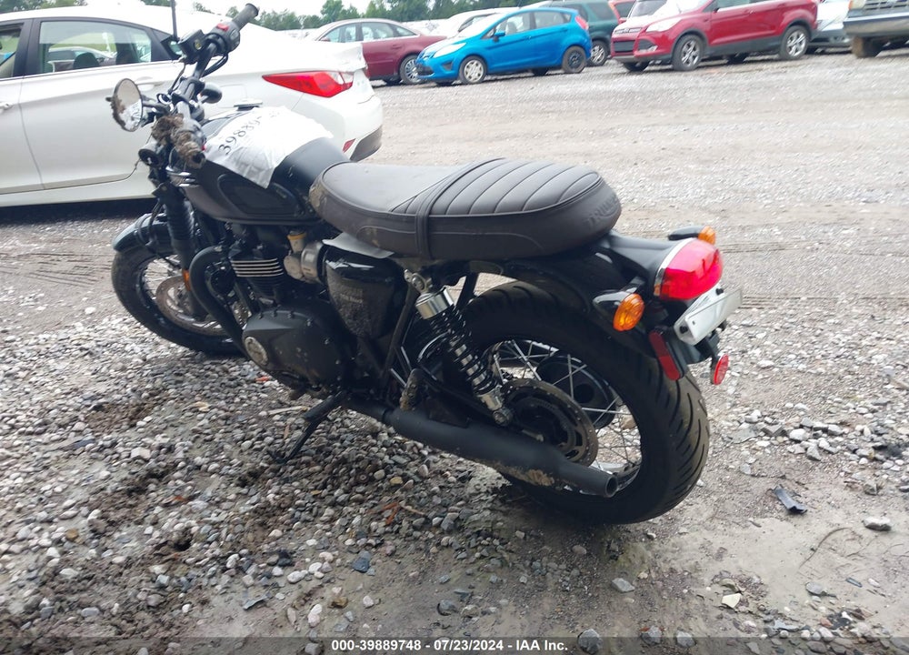 2023 TRIUMPH MOTORCYCLE BONNEVILLE T120/BLACK VIN: SMTD40HLXPTBL6055