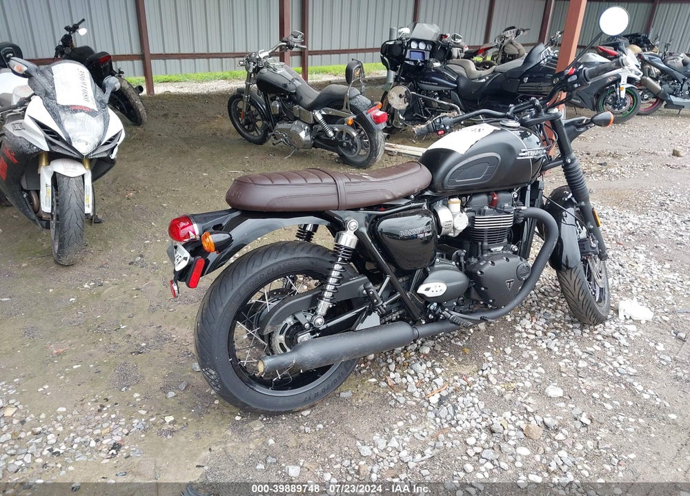 2023 TRIUMPH MOTORCYCLE BONNEVILLE T120/BLACK VIN: SMTD40HLXPTBL6055