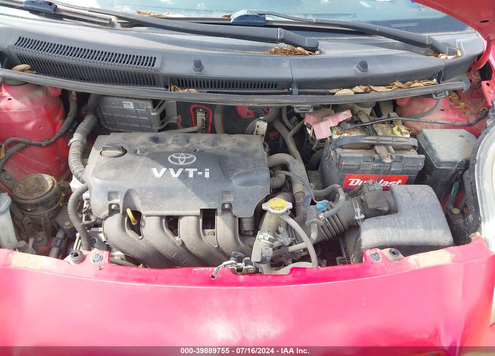 2009 TOYOTA YARIS VIN: JTDKT903595248002