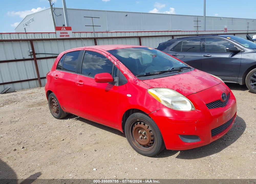 2009 TOYOTA YARIS VIN: JTDKT903595248002