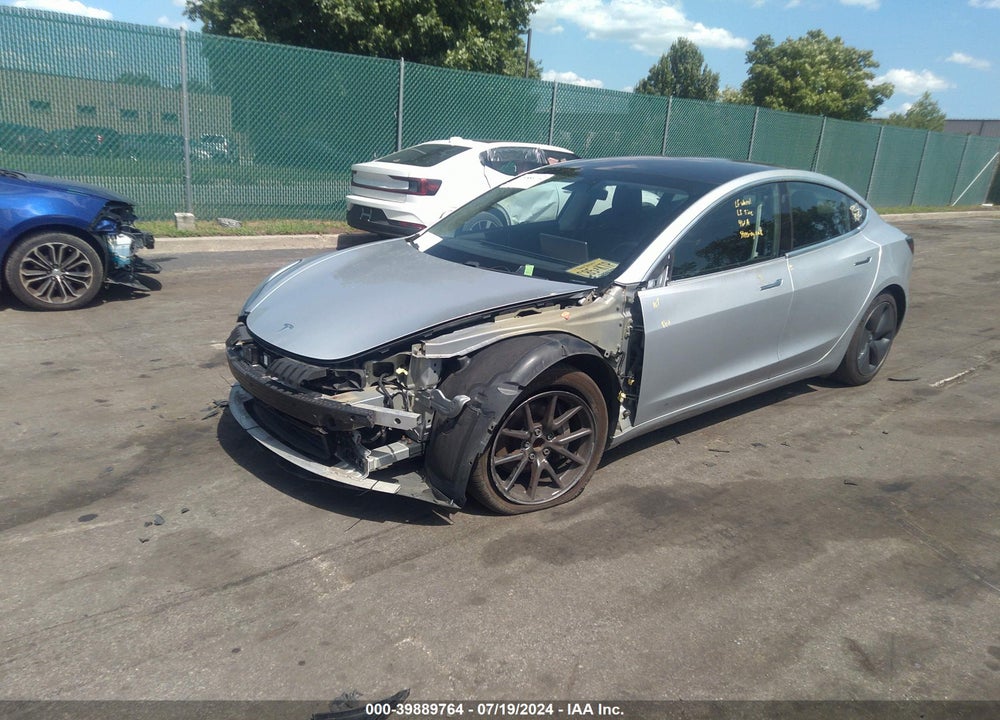 2018 TESLA MODEL 3 LONG RANGE/MID RANGE VIN: 5YJ3E1EA2JF089398