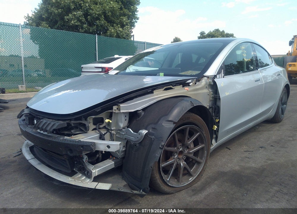 2018 TESLA MODEL 3 LONG RANGE/MID RANGE VIN: 5YJ3E1EA2JF089398