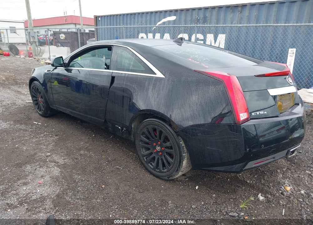 2012 CADILLAC CTS PERFORMANCE VIN: 1G6DL1E33C0122683
