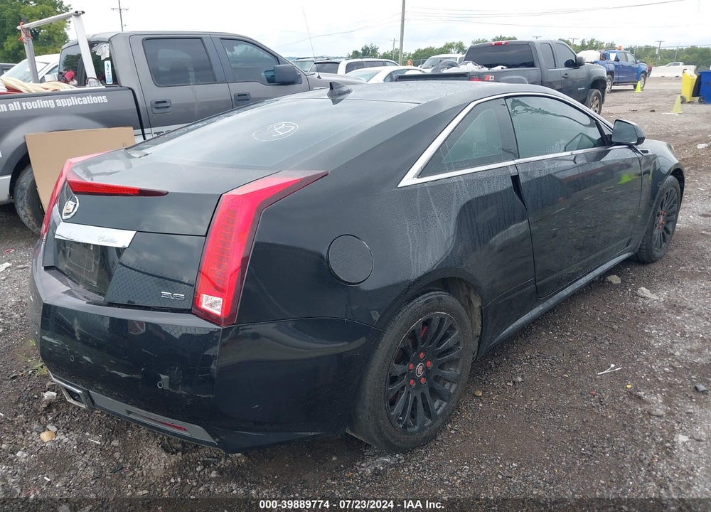 2012 CADILLAC CTS PERFORMANCE VIN: 1G6DL1E33C0122683
