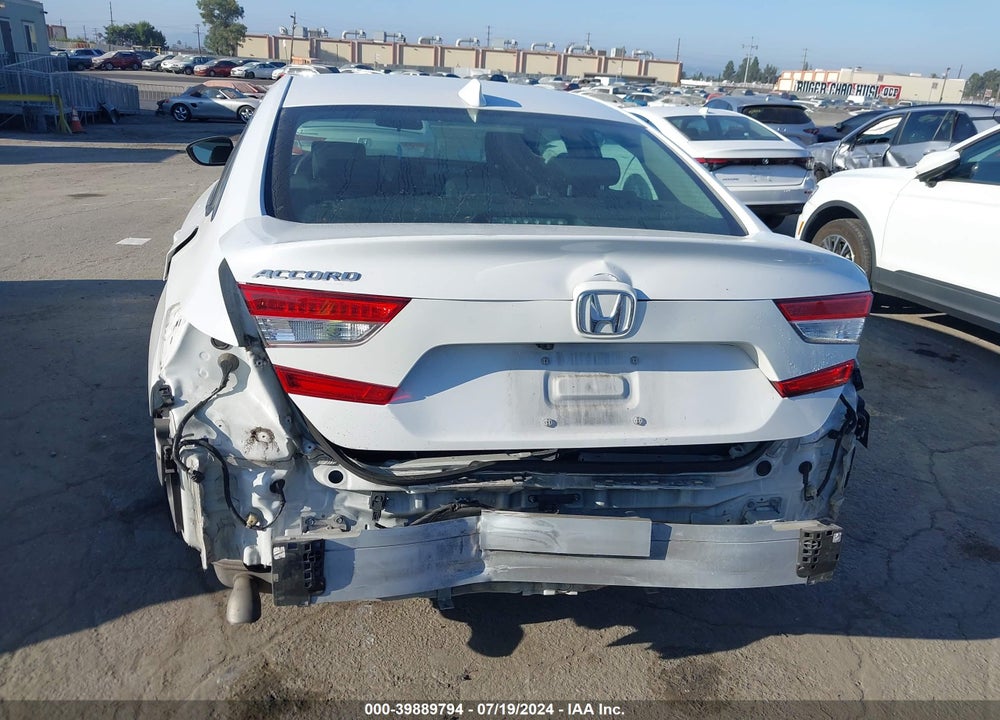 2019 HONDA ACCORD EX VIN: 1HGCV1F49KA100515